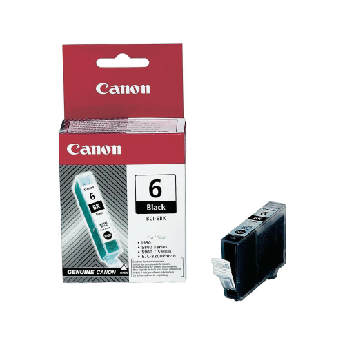 CANON BCI-6BK SERBATOIO NERO PER STAMPANTI CANON 13ML (4705A002AA)